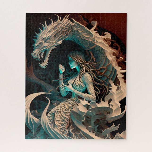 Puzzle El cuidador del dragón (Vertical)