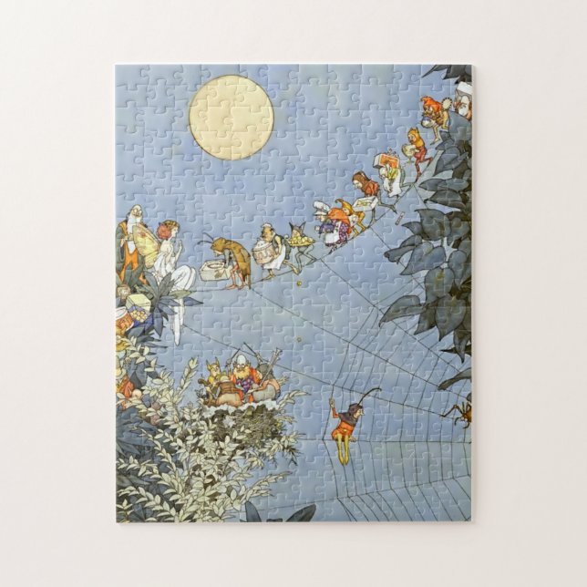 Puzzle “El cumpleaños de las hadas” de Heath Robinson (Vertical)