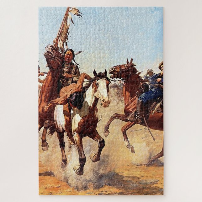 Puzzle "El cupo de la guerra silenciada" de Charles Schre (Vertical)