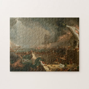 Puzzle El curso del imperio - destrucción por el col de