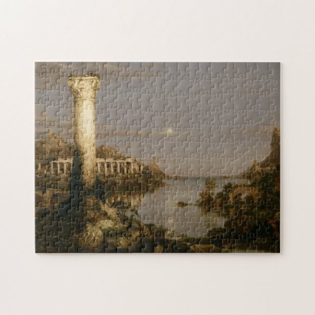 Puzzle El curso del imperio: la desolación de Thomas Cole (Horizontal)