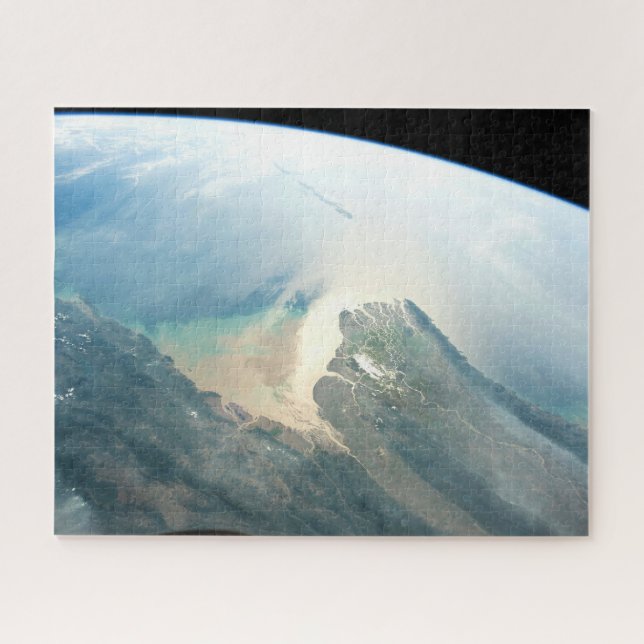 Puzzle El Delta Del Río Irrawaddy En Birmania (Myanmar). (Horizontal)