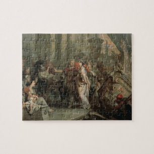 Puzzle El desembarque de Cleopatra en el tarso (aceite