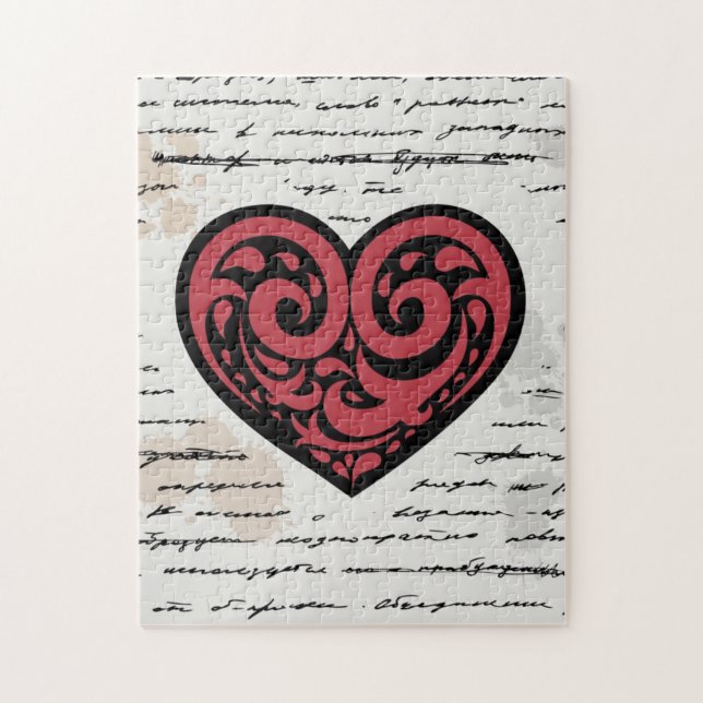 Puzzle El día de San Valentín 2 (Vertical)