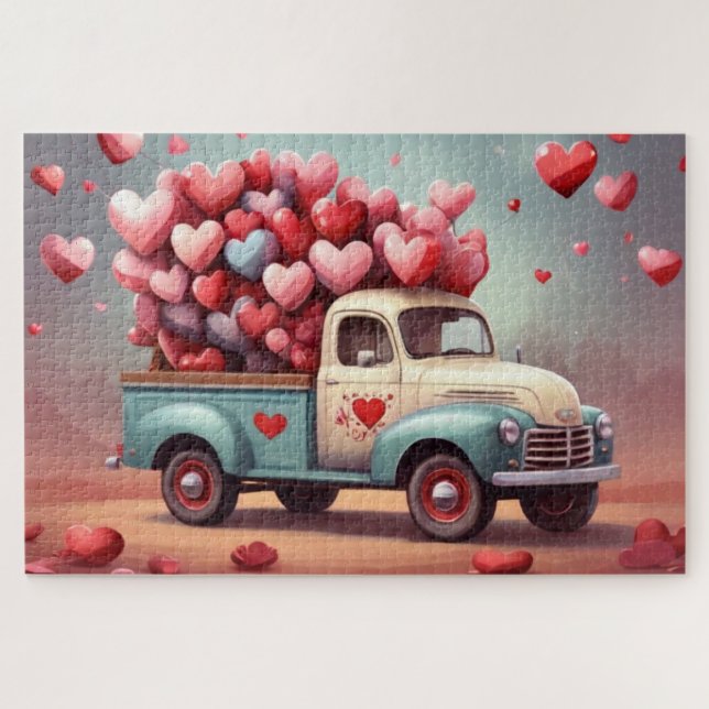 Puzzle El día de San Valentín de entrega especial (Horizontal)