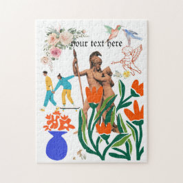 Puzzle El día de San Valentín pareja colorida