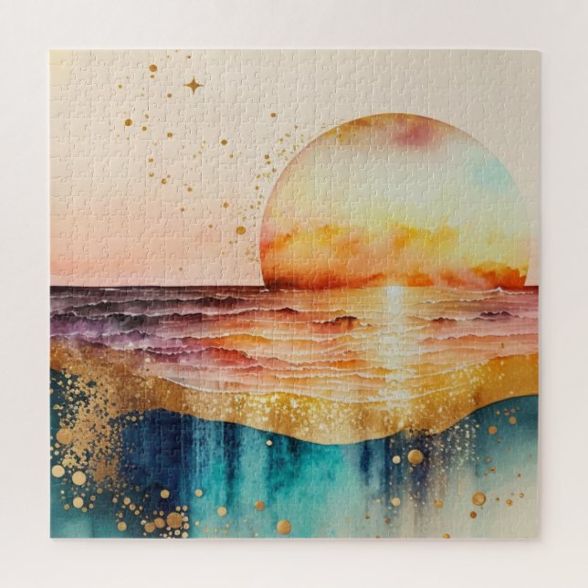 Puzzle El diseño de la serie acuática 3 (Vertical)