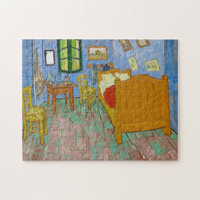 Puzzle El dormitorio de Van Gogh en Arles pintando arte (Horizontal)