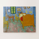 Puzzle El dormitorio de Van Gogh en Arles pintando arte<br><div class="desc">Inusual para Van Gogh es el delicado manejo del Pont d'Asnières de su periodo en París, en el que la escena apenas se describe, simplemente sugerido con la punta del pincel, "escrito" como estaba, bastante a la manera japonesa. Sin duda, había más en ello que eso. En las impresiones japonesas,...</div>