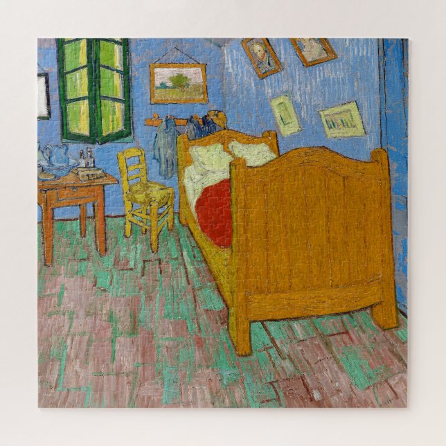 Puzzle El dormitorio de Van Gogh en Arles pintando arte (Horizontal)