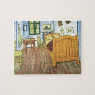 Puzzle El dormitorio de Van Gogh en Arles pintando arte