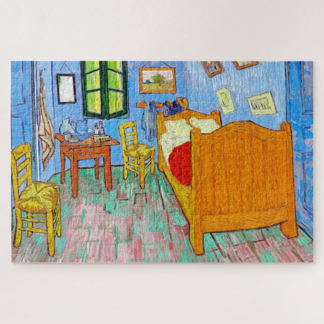 Puzzle El dormitorio, Van Gogh (Horizontal)