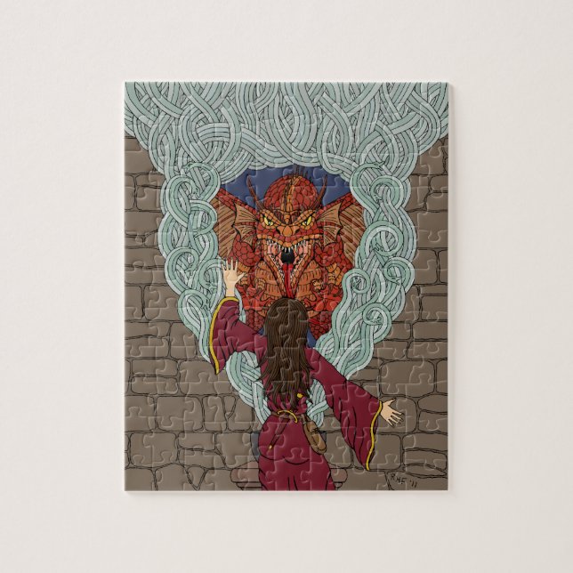 Puzzle El dragón (Vertical)