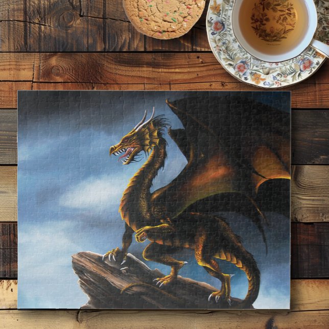 Puzzle El dragón del Lookout (Subido por el creador)