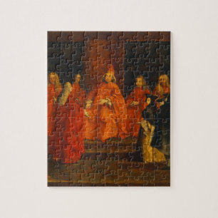 Puzzle El dux Grimani en su trono