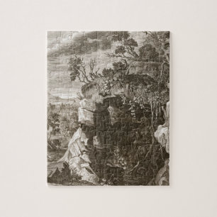 Puzzle El eco de la ninfa cambiado en el sonido, 1731