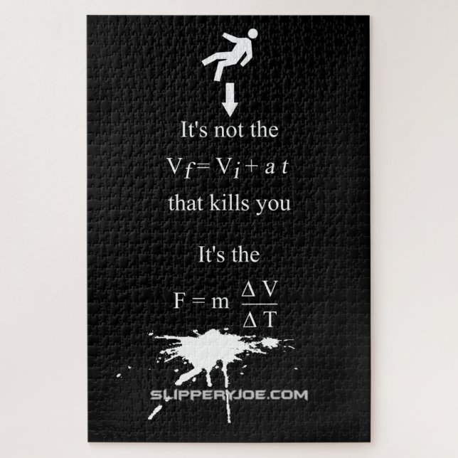 Puzzle El ecuador stickman de la bandeja matemática de Sl (Vertical)