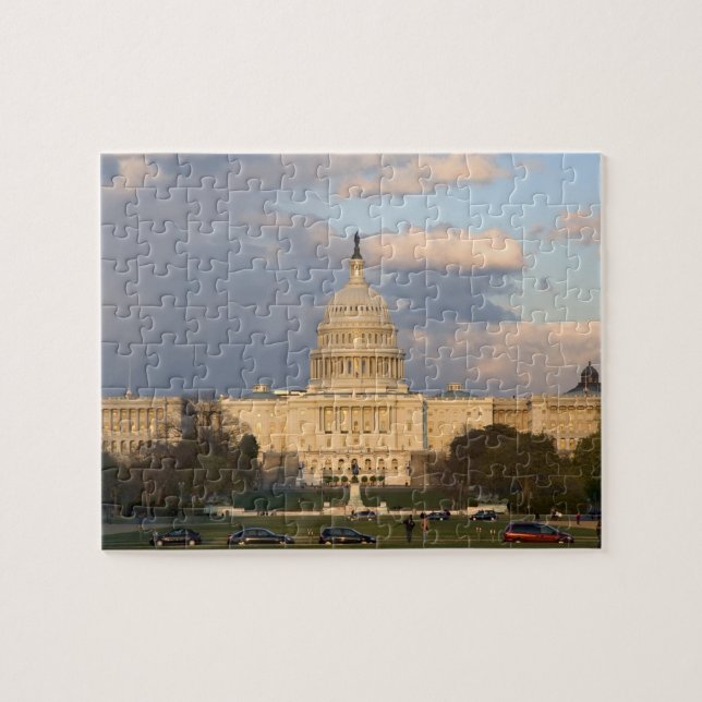 Puzzle El edificio del capitolio de Estados Unidos (Horizontal)
