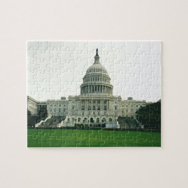 Puzzle El edificio del Capitolio de los Estados Unidos (Horizontal)