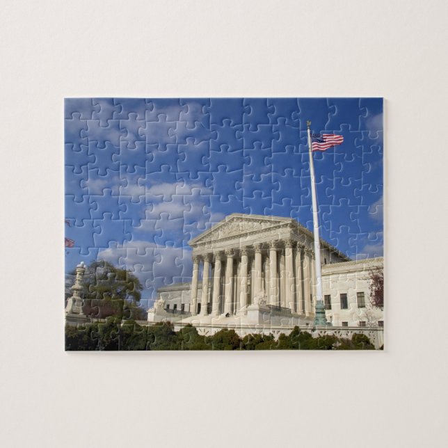 Puzzle El edificio del Tribunal Supremo de Estados Unidos (Horizontal)