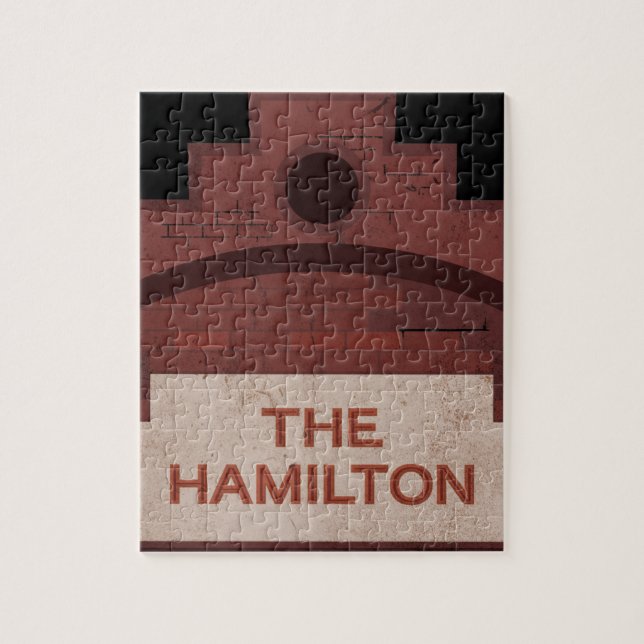 Puzzle el edificio hamilton (Vertical)