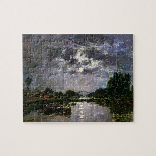 Puzzle El efecto de la luna, 1891 (aceite en lona) (Horizontal)