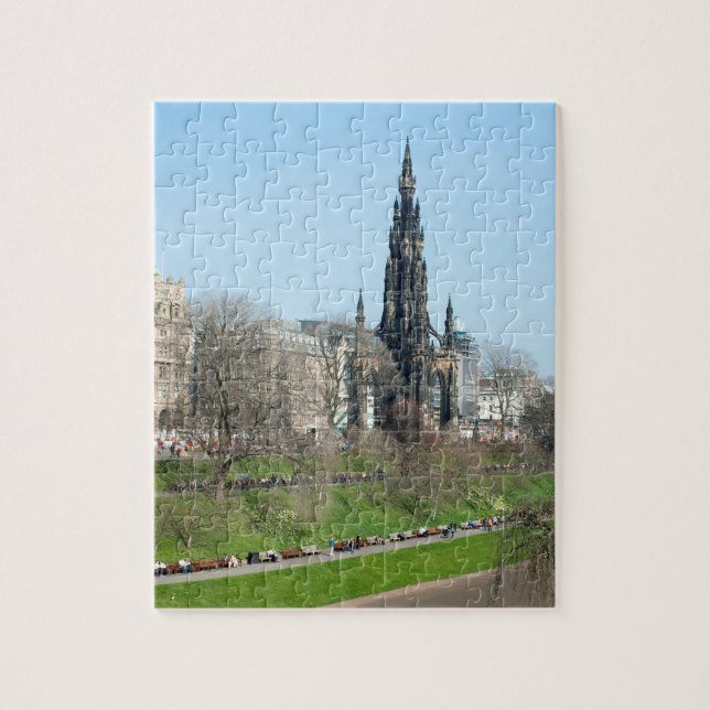 Puzzle El eje, Edimburgo, Escocia (Vertical)