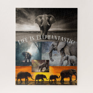 Puzzle El elefante amante fantástico