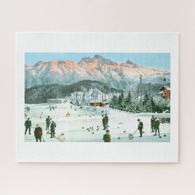 Puzzle El encresparse en Suiza (Horizontal)