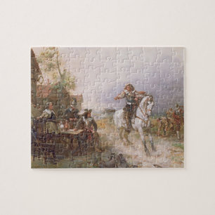 Puzzle El enemigo se acerca (el aceite en lona)