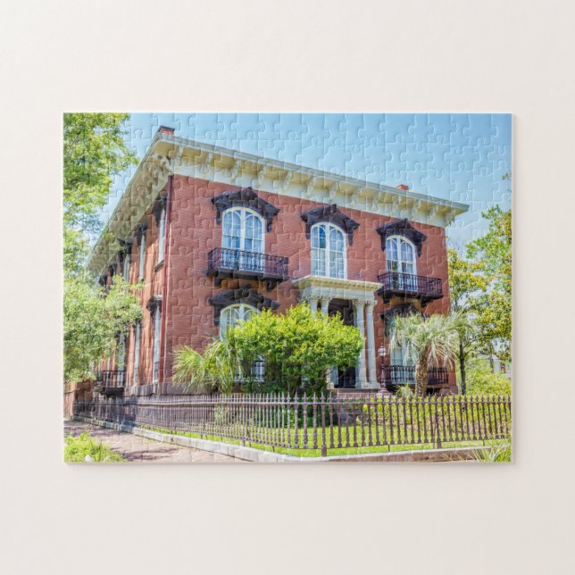 Puzzle El enigma de la arquitectura de Savannah de Mercer (Horizontal)