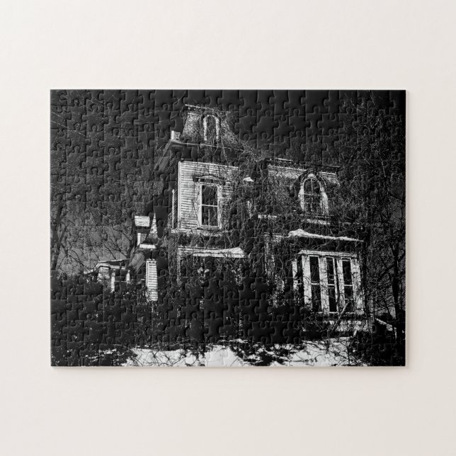 Puzzle El enigma de la casa embrujada (Horizontal)