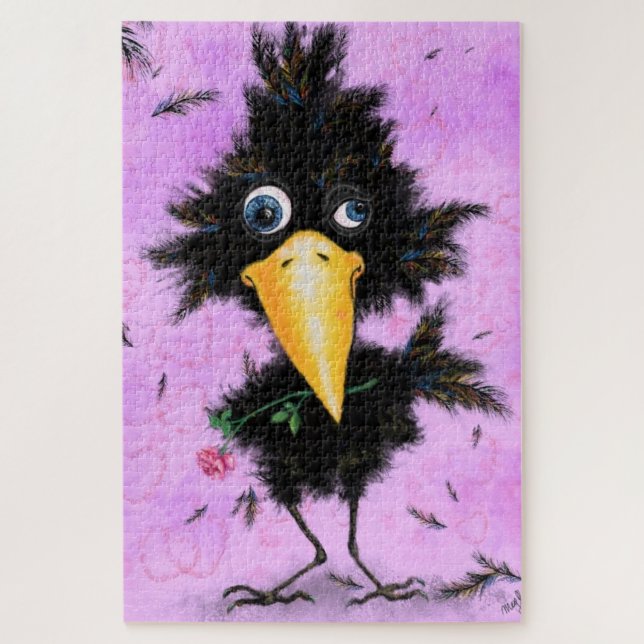 Puzzle El enigma divertidísimo de Crow en el amor (Vertical)