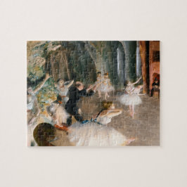Puzzle El ensayo en escena de Edgar Degas