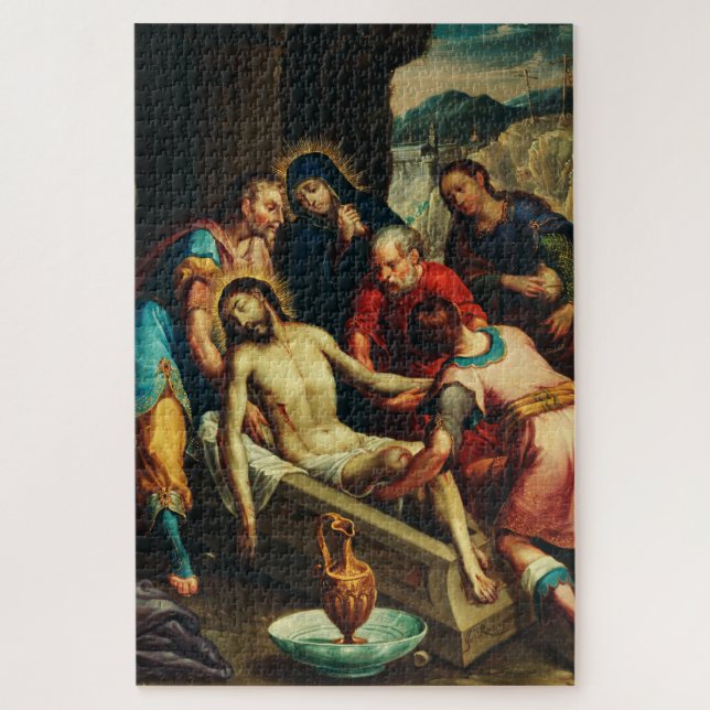 Puzzle El entierro de Cristo Juan Rodríguez Juarez (Vertical)