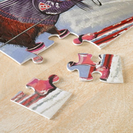 Puzzle El equipo de esquí Ms Elizabeth