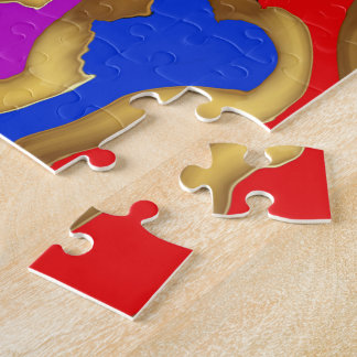 Puzzle El espacio en blanco de la plantilla añade su