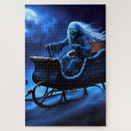 Puzzle ¡El espeluznante Sleigh Ghoul vuela por el cielo!