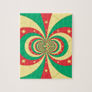 Puzzle El espíritu de Camerún: Leones indomables