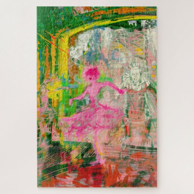 Puzzle El estalker - Neon Ballet Chaos (Vertical)