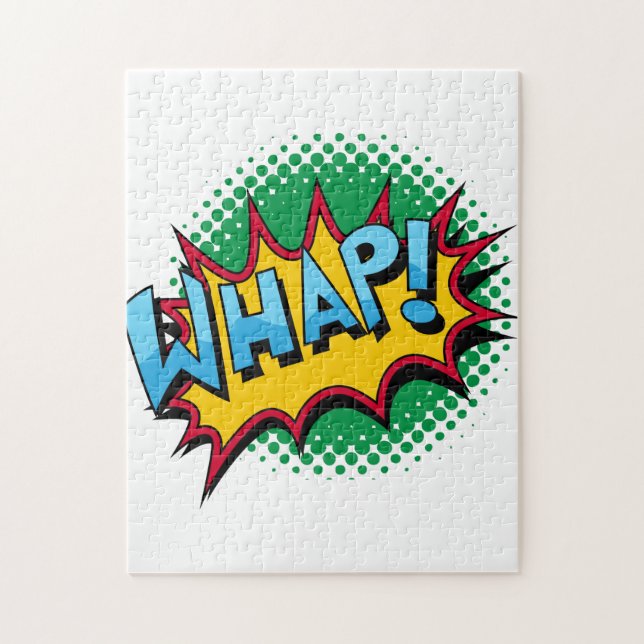 Puzzle ¡El estilo cómico del arte pop Whap! (Vertical)