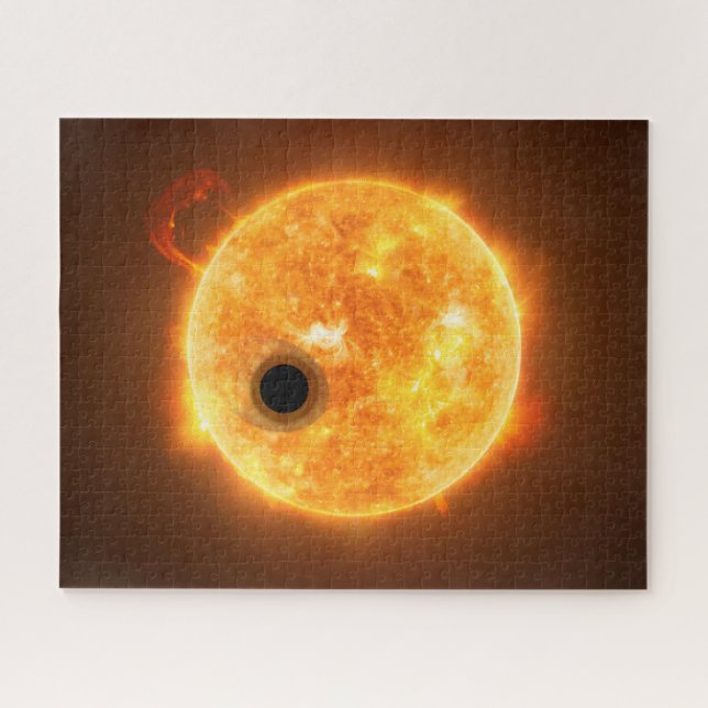 Puzzle El Exoplanet Wasp-107b Es Gigante De Gas (Horizontal)