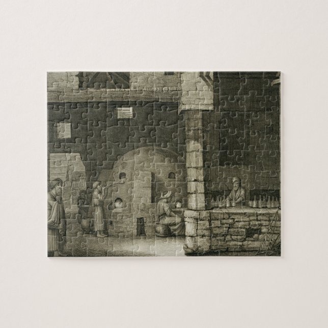 Puzzle El fabricante de la botella de cristal, de artes (Horizontal)