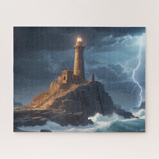 Puzzle El faro de Alejandría visto por Ai (Horizontal)