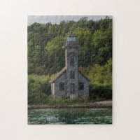 El faro de Grand Island Munising Michigan