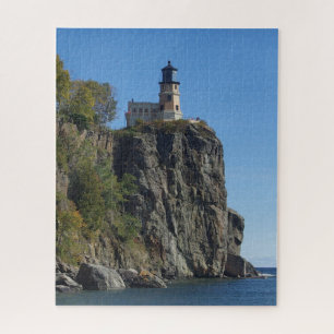 Puzzle El Faro de Roca Split desde la playa