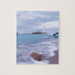 Puzzle El faro de St Mary Whitley Bay Reino Unido