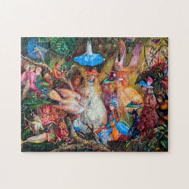Puzzle El favorito de las hadas, John Anster Fitzgerald (Horizontal)