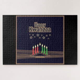 Puzzle El feliz Kwanzaa de diciembre de SlipperyJoe