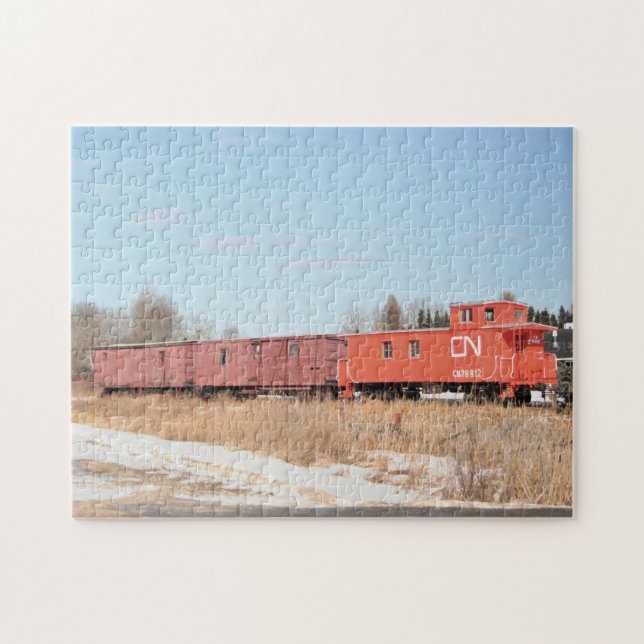 Puzzle El ferrocarril de ferrocarril CN Prairies Canada (Horizontal)